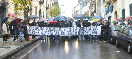 Piano traffico, ancora proteste a Torre del Greco