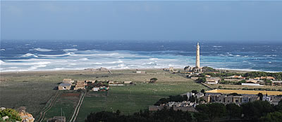 il mare in tempesta di san Vito Lo Capo